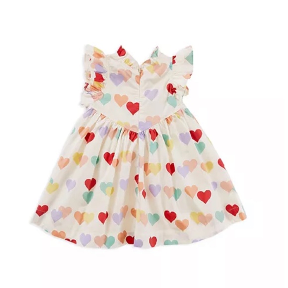 💛Pink Chicken Jennifer Dress - Pastel Hearts (Size 4)🤍 - Picture 2 of 6